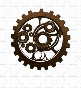 Steampunk Zahnräder